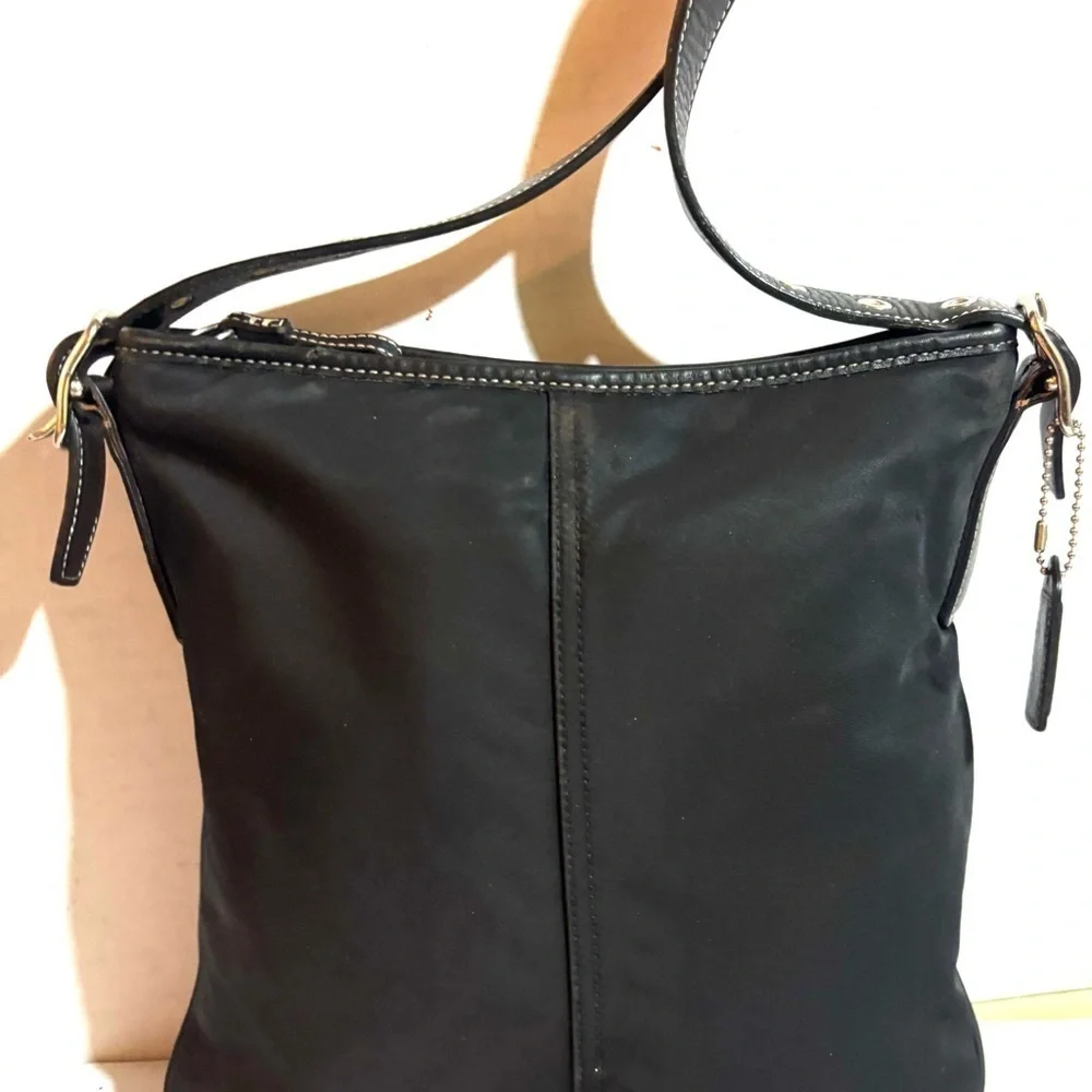 Coach nlyon vintage Elegant Black crossbody Bag
